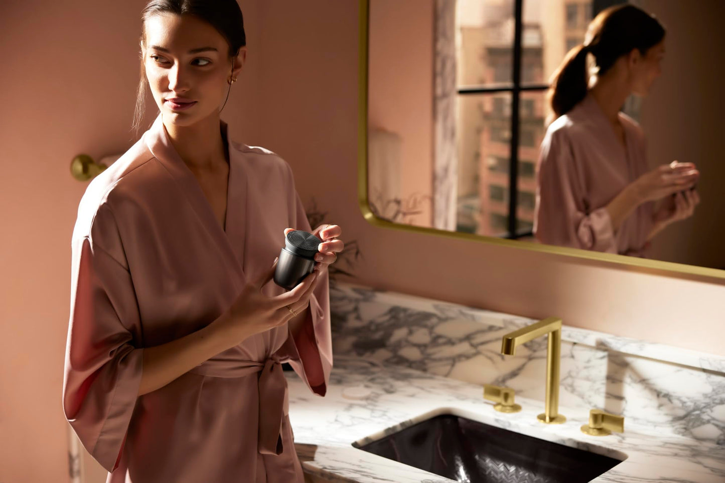 KOHLER K-28683-0 SpaViva All-in-one cleansing device, white Beauty and Personal Care Kohler