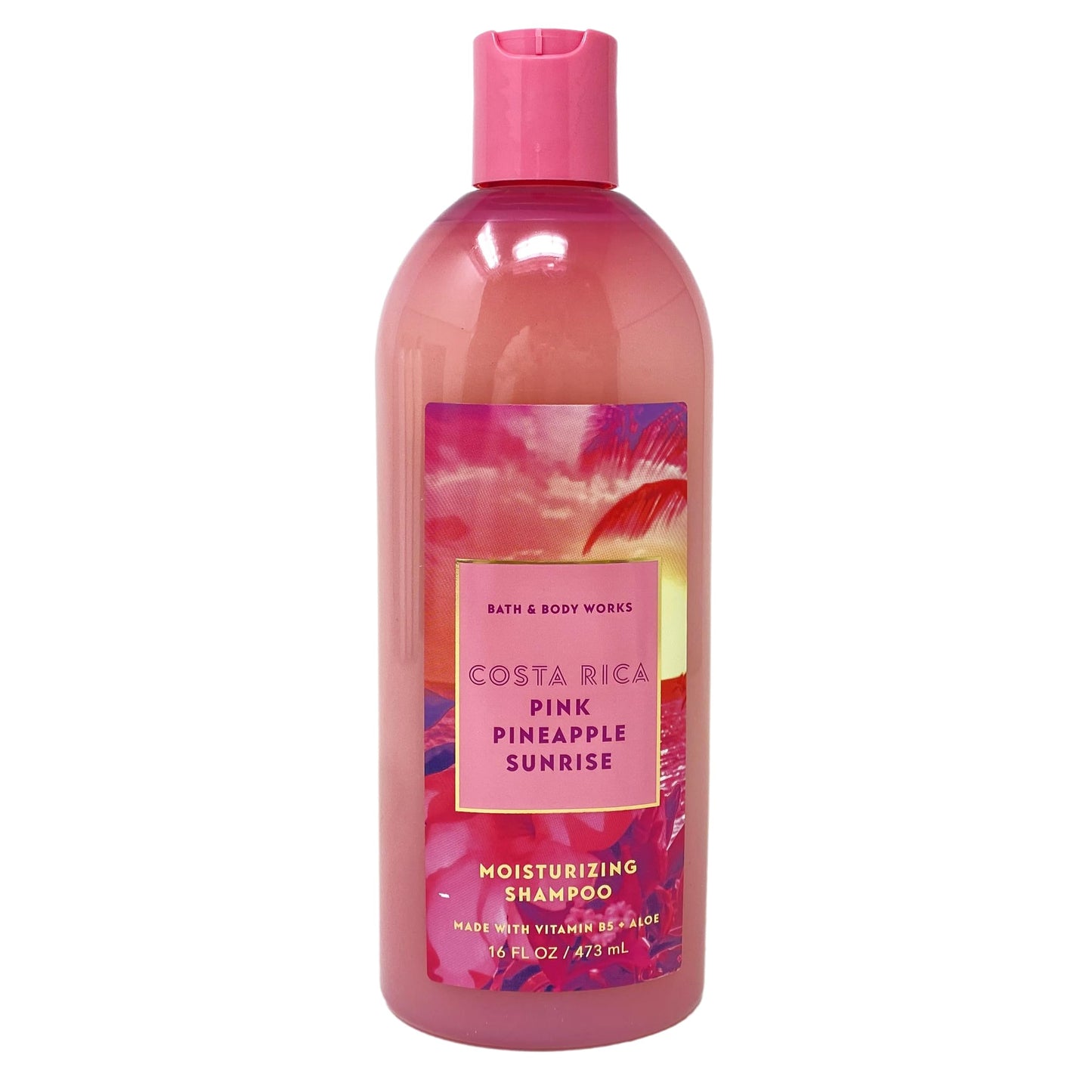 Bath & Body Works Costa Rica Pink Pineapple Sunrise 2 Piece Moisturizing Shampoo Set with a Marbela Natural Oats Sample Soap Beauty & Personal Care Bath & Body Works