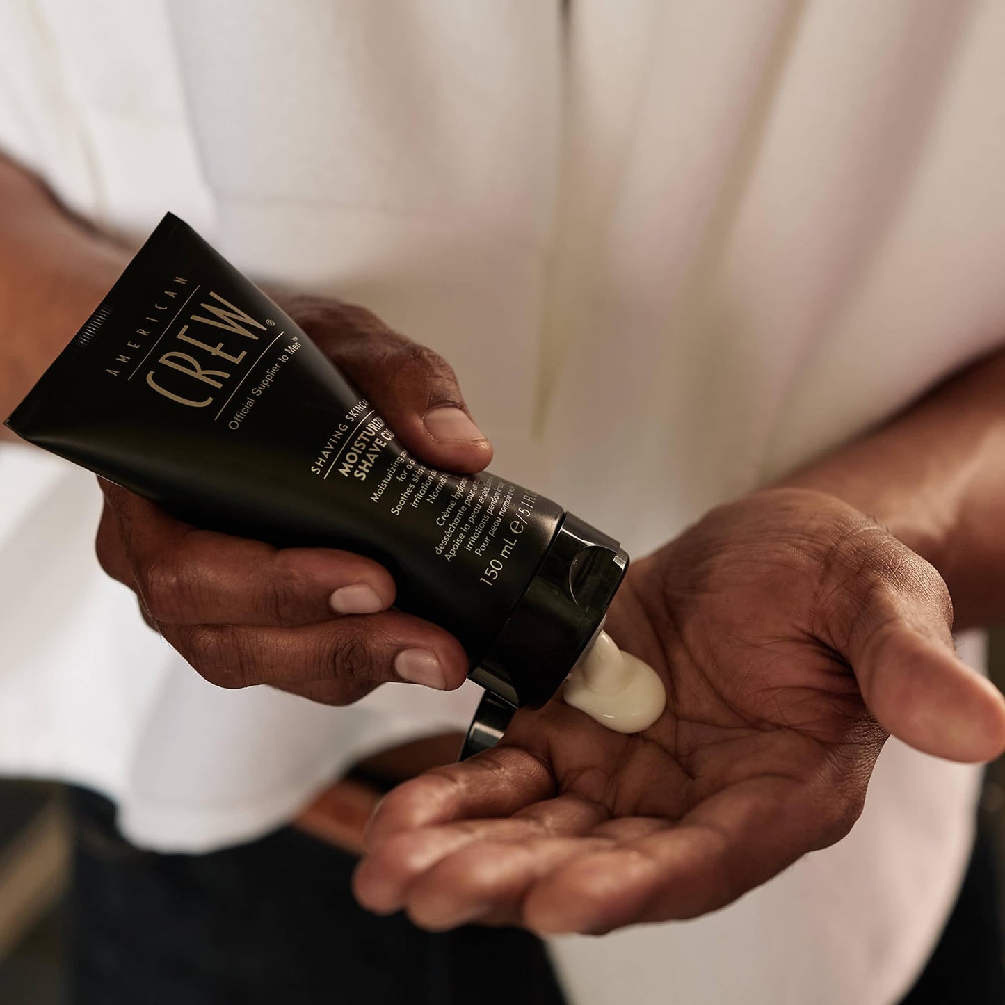 American Crew Moisturizing Shave Cream for Men, Stocking Stuffer for Men, 5.1 Fl Oz Beauty & Personal Care AMERICAN CREW