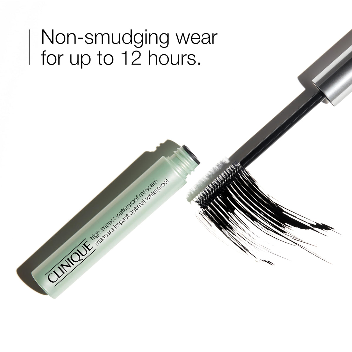 Clinique High Impact Waterproof Mascara | Volume, Length, Smudge-Proof + Safe For Sensitive Eyes, Black/Brown, 0.28 Fl Oz Beauty & Personal Care Clinique