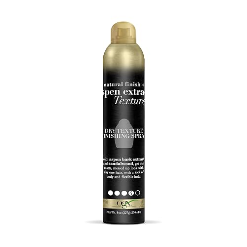 OGX Natural Finish Aspen Extract Dry Texture Hair Spray, 8 Ounce Beauty & Personal Care OGX