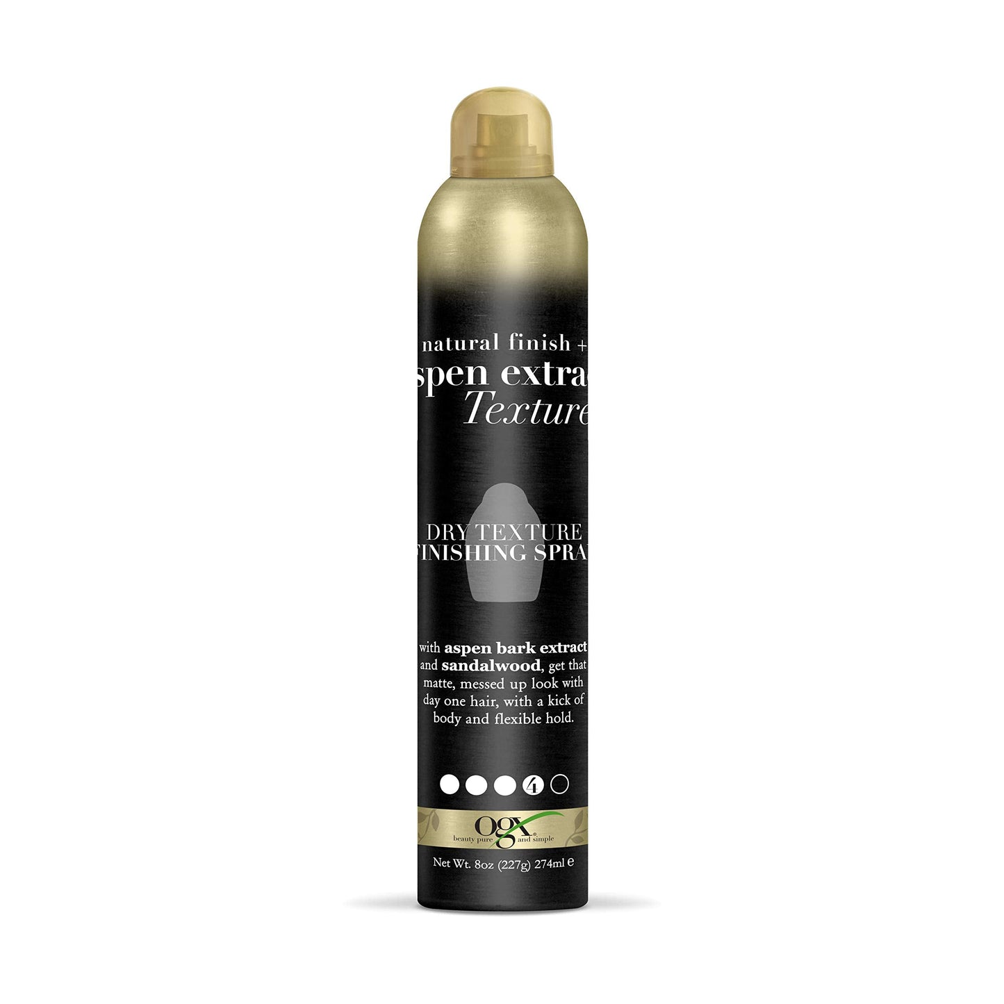 OGX Natural Finish Aspen Extract Dry Texture Hair Spray, 8 Ounce Beauty & Personal Care OGX