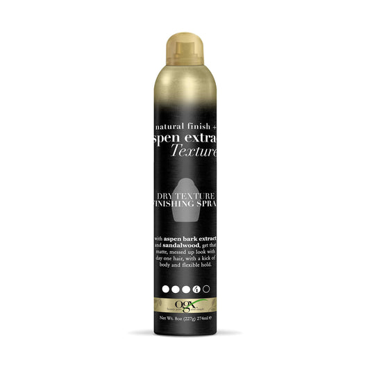 OGX Natural Finish Aspen Extract Dry Texture Hair Spray, 8 Ounce Beauty & Personal Care OGX