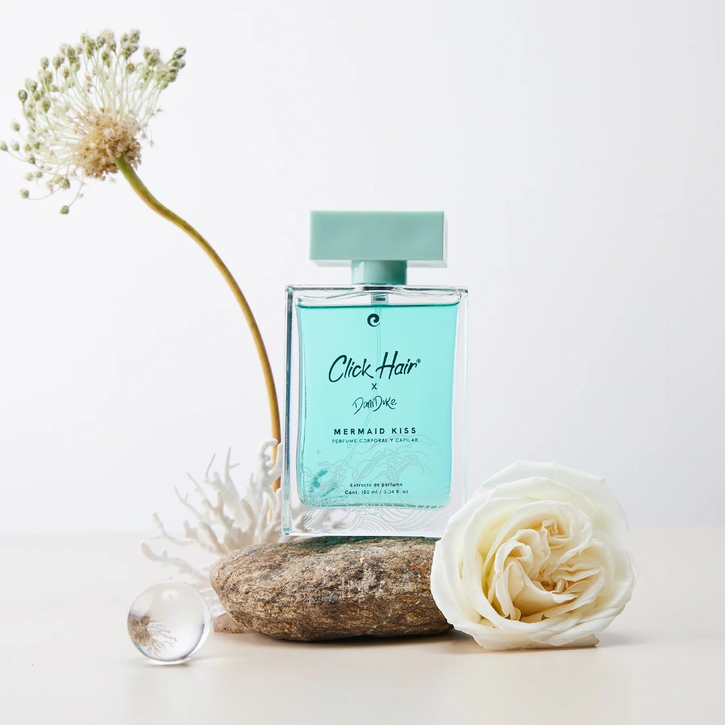 Click Hair Perfume Body And Hair x Dani Duke Mermaid Kiss | Perfume Corporal y Capilar Mermaid Kiss Colombia (3.7oz - 110ml) Beauty & Personal Care Click Hair
