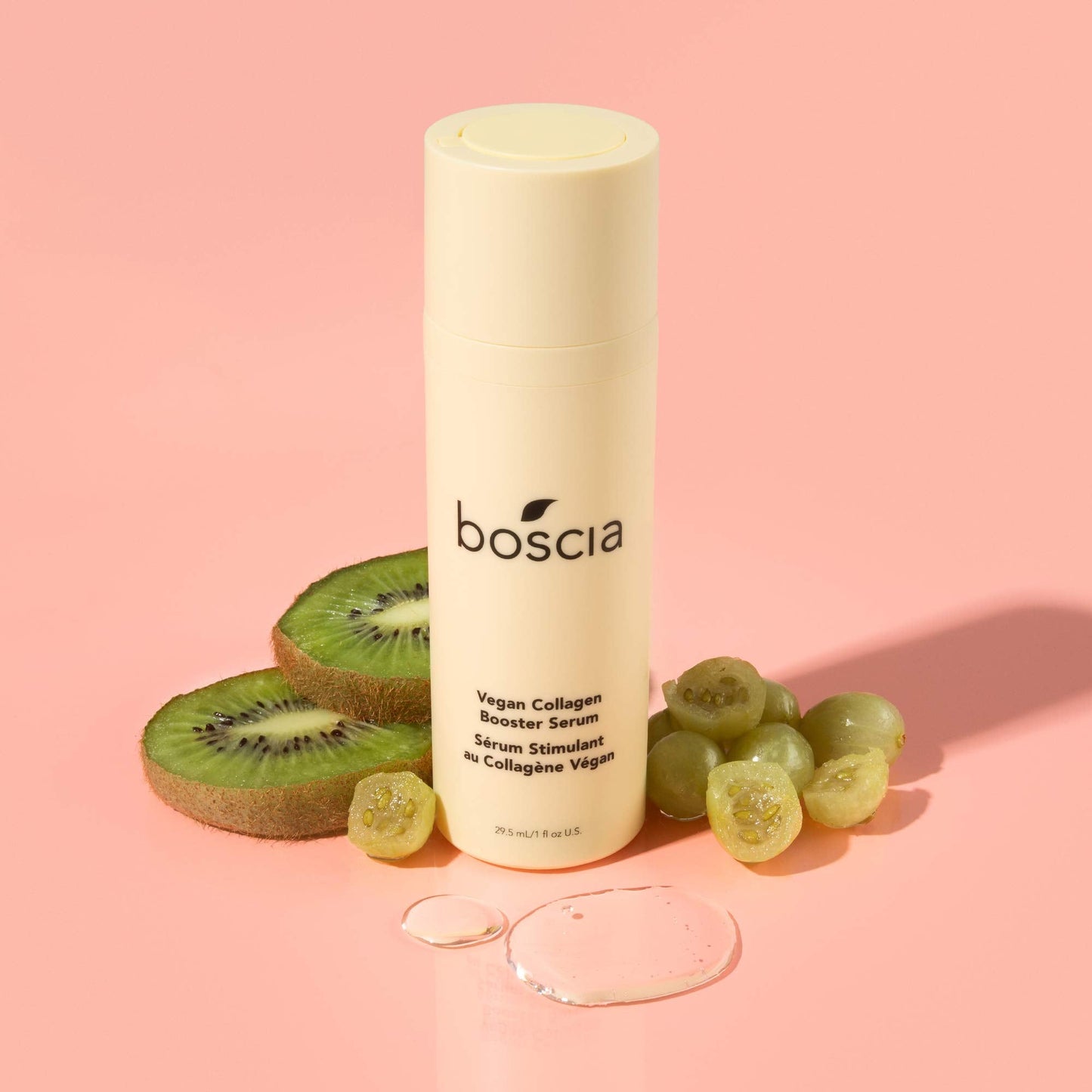 boscia Vegan Collagen Booster Serum - Vegan, Cruelty-Free, Natural & Clean Skin Care - Collagen Serum for Anti-Aging - For All Skin Types - 1 Fl Oz Beauty & Personal Care BOSCIA