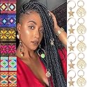 NA 22Pieces Fine Dreadlock Includes 12Pieces Fabric Dreadlock Beads Hair Accessories Fashion Braiding Tubes Dreadlock Beads Hair Decoration and 10 Beauty & Personal Care N\A