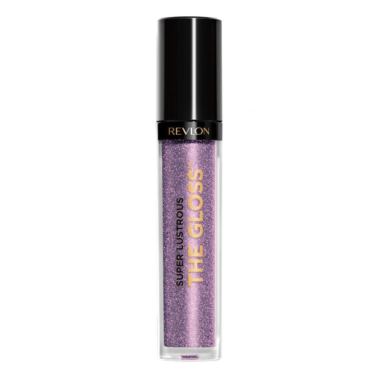 Revlon Super Lustrous Lip Gloss, Non-Sticky, Hydrating, High Shine Finish, 302 Glazing Lilac, 0.13 oz Beauty & Personal Care REVLON