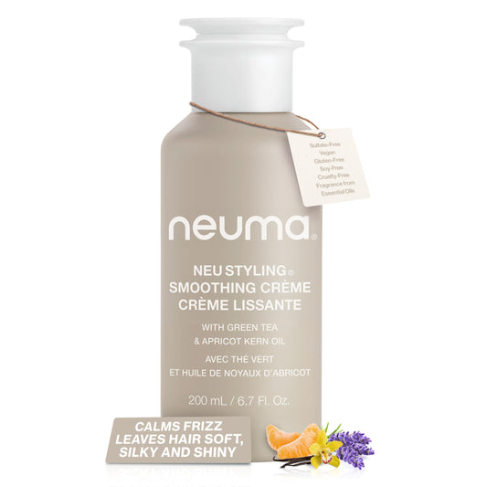 Neuma Neu Styling Smoothing Crème 6.7 Fl. Oz. Anti-Frizz Styling Cream with Lavender, Mandarin & Vanilla Scent, Hair Smoothing Cream Beauty & Personal Care NEUMA