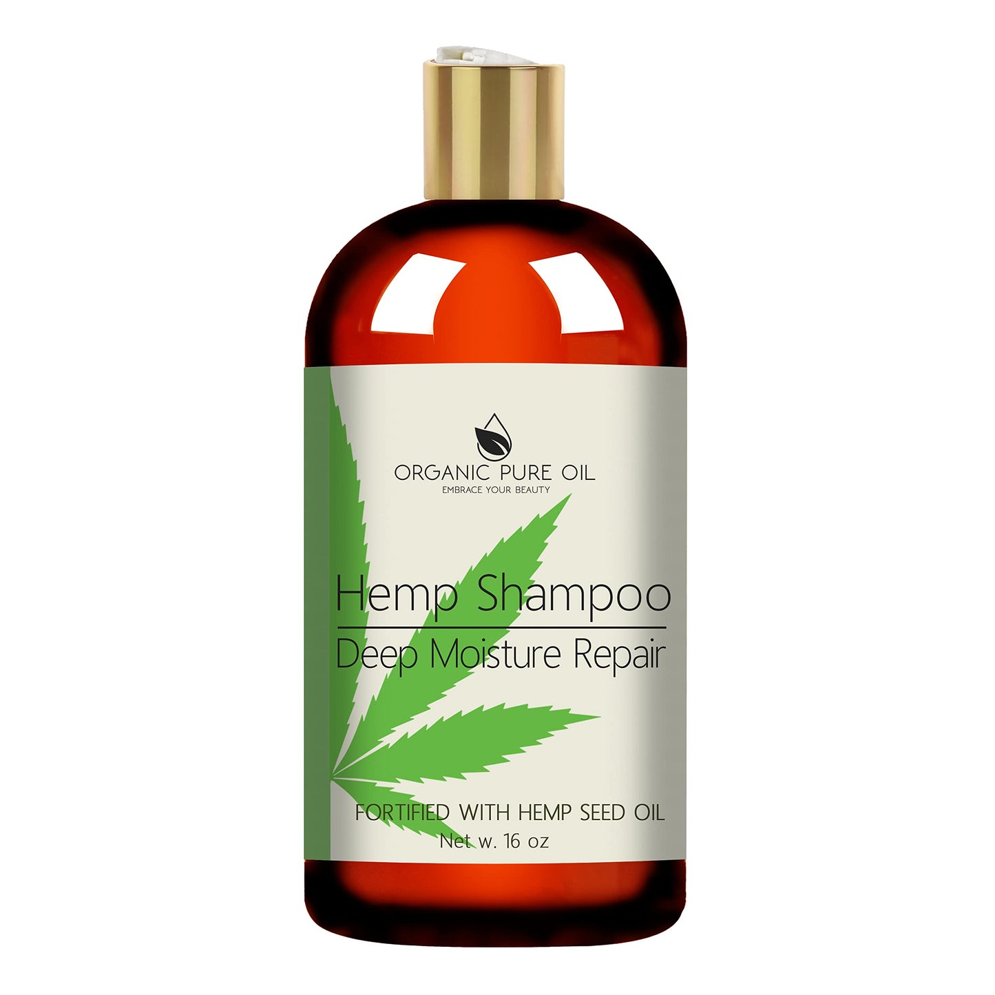 OPO Natural Hemp Extract Hydrating Sulfate Free 16 oz Shampoo & Conditioner Set - Rich Botanical Hydrating Nourishing Formula Best for Curly Frizzy Beauty & Personal Care OPO