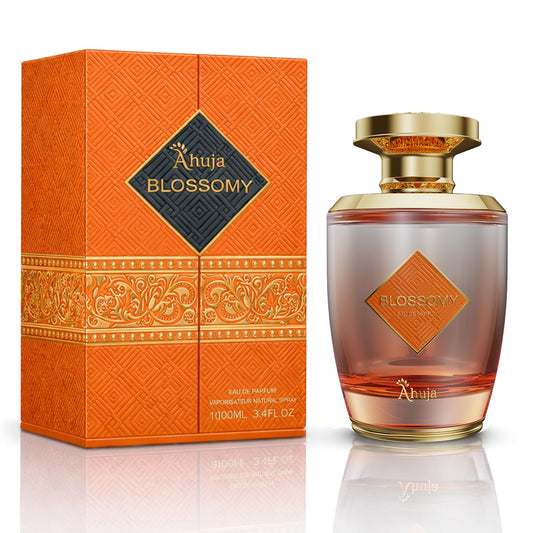 AHUJA Blossomy Eau De Parfum 3.4oz for Women - Long Lasting Floral Fragrance with Natural Tuberose and Jasmine - Luxurious, Fresh & Elegant Perfume Beauty & Personal Care AHUJA