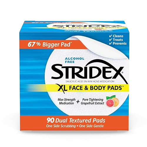 Stridex XL Face Body Pads, 90 Count Beauty & Personal Care Stridex