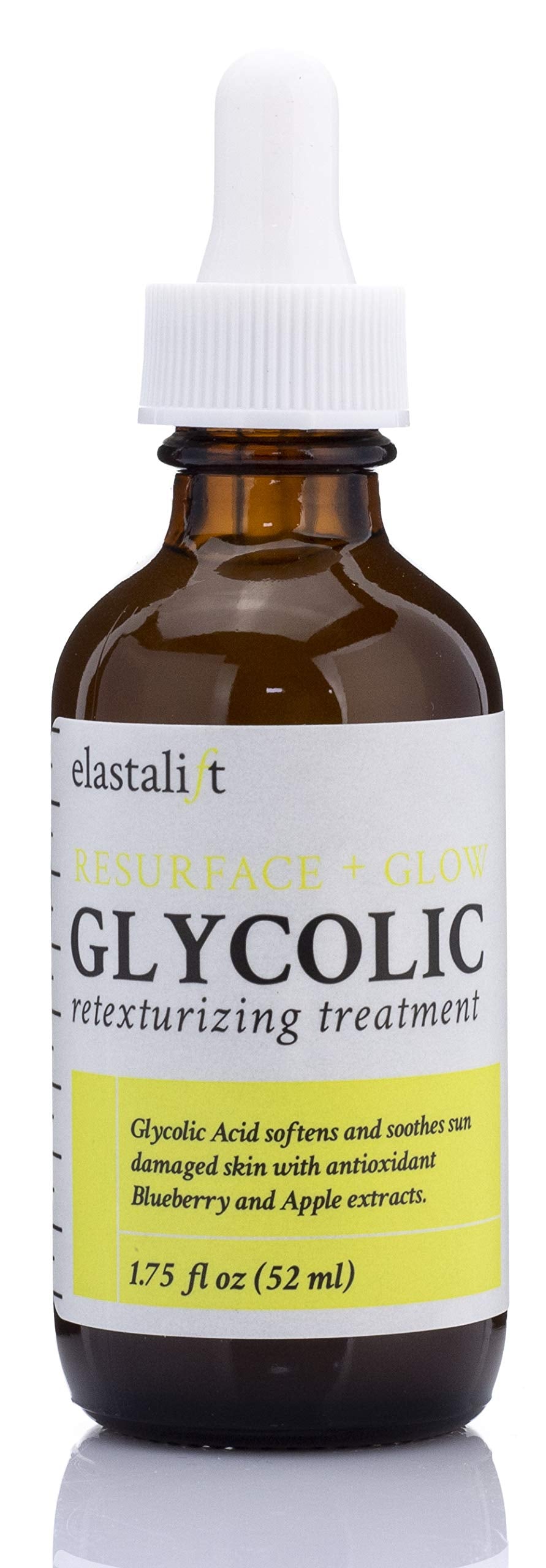 Elastalift Resurfacing Glycolic Acid Facial Peel Serum, Anti-Aging Dark Spot Corrector Facial Peel Reduces Enlarged Pores, Minimizes Fine Lines Beauty & Personal Care Elastalift