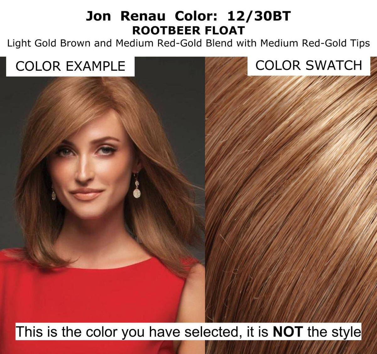 Mimic Hair Wrap Color 12/30BT Rootbeer Float - Easihair Hairpieces 4.5" Length UpDo Ponytail Accent Synthetic Fiber Curly Wavy Locks Elastic Band