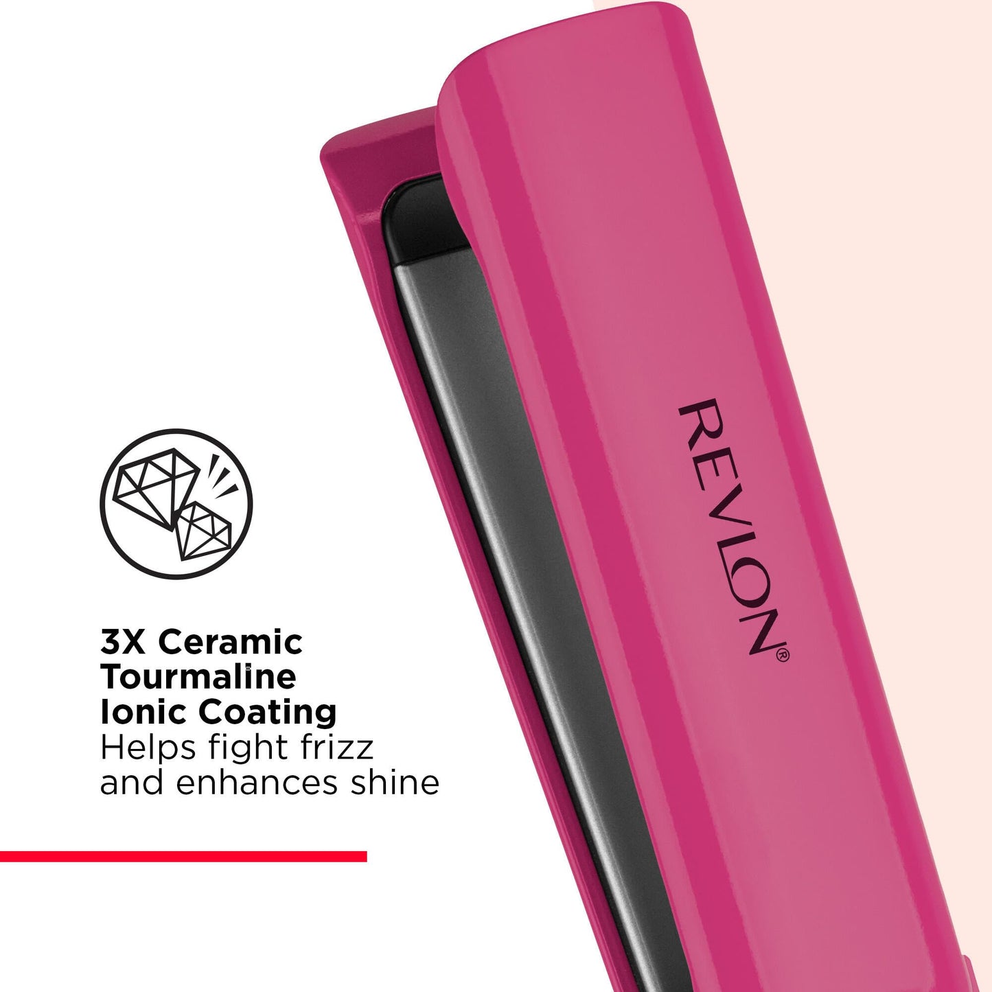REVLON Smooth Brilliance Ceramic Extra Long Flat Iron, 1-1/2" inch Beauty & Personal Care REVLON