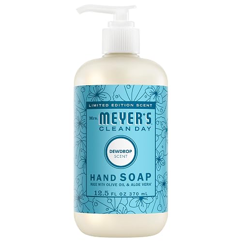 Mrs. MEYER'S CLEAN DAY Liquid Hand Soap, Dewdrop Scent, 12.5 Ounce Bottle Beauty & Personal Care Mrs. MEYER'S