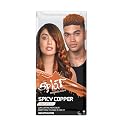 Splat Spicy Copper Semi Permanent Hair Dye Kit with Bleach, 1 Application, Includes Copper Orange Hair Dye, Oxide & Bleach Powder, Vegan & Cruelty Beauty & Personal Care Splat