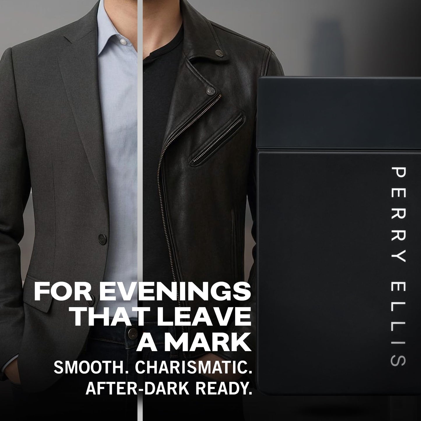 Perry Ellis Midnight Eau De Toilette Spray for Men - Mens Cologne, Long Lasting Perfume, EDT, Fragrance with Notes of Warm Woods, Cinnamon & Amber Beauty & Personal Care Perry Ellis