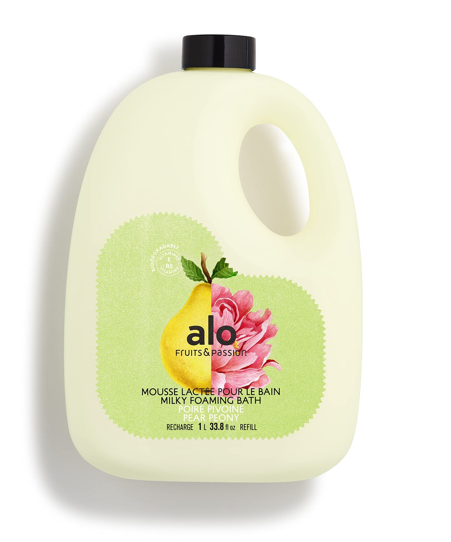 ALO FRUITS & PASSION Pear Peony Hand Soap Refill, 33.8 fl oz, Made in Canada Beauty & Personal Care ALO FRUITS & PASSION