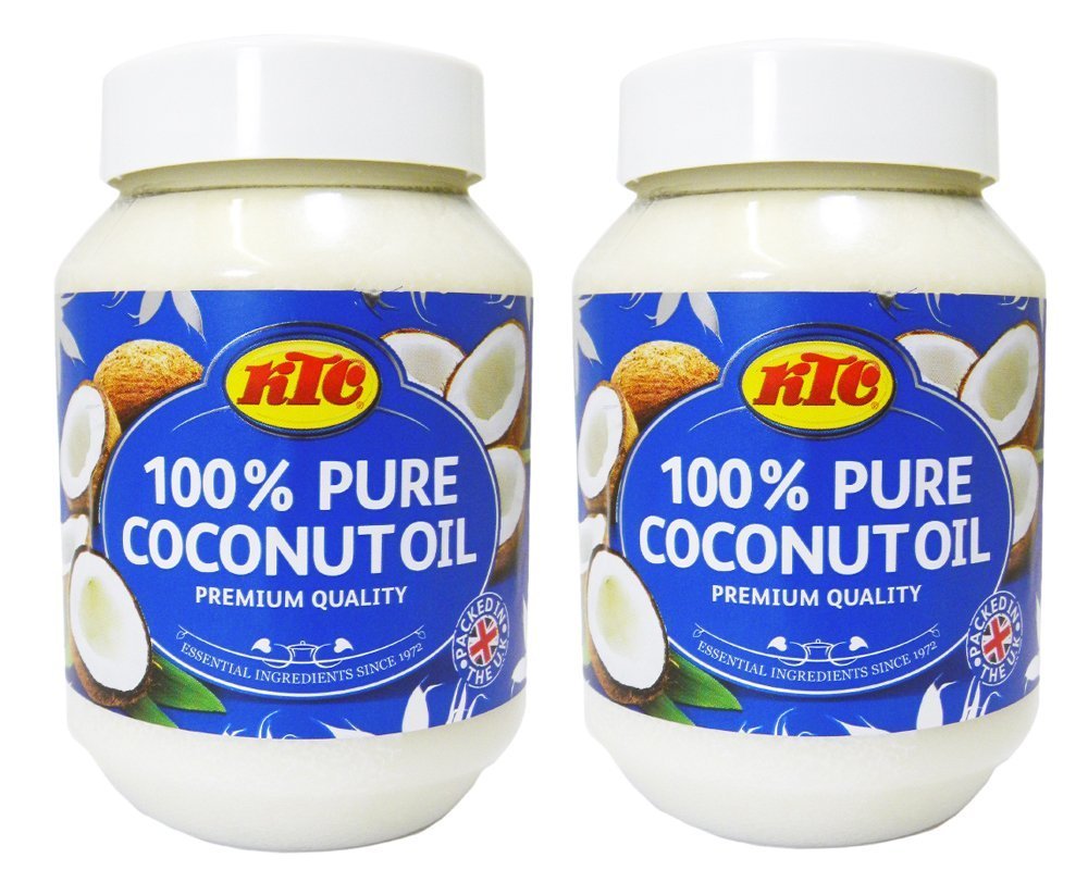 KTC 100% Pure Coconut Multipurpose Oil 500ml Jar x 2 Qty - Used for Hair, Cooking, Skin Moisturiser Beauty & Personal Care KTC