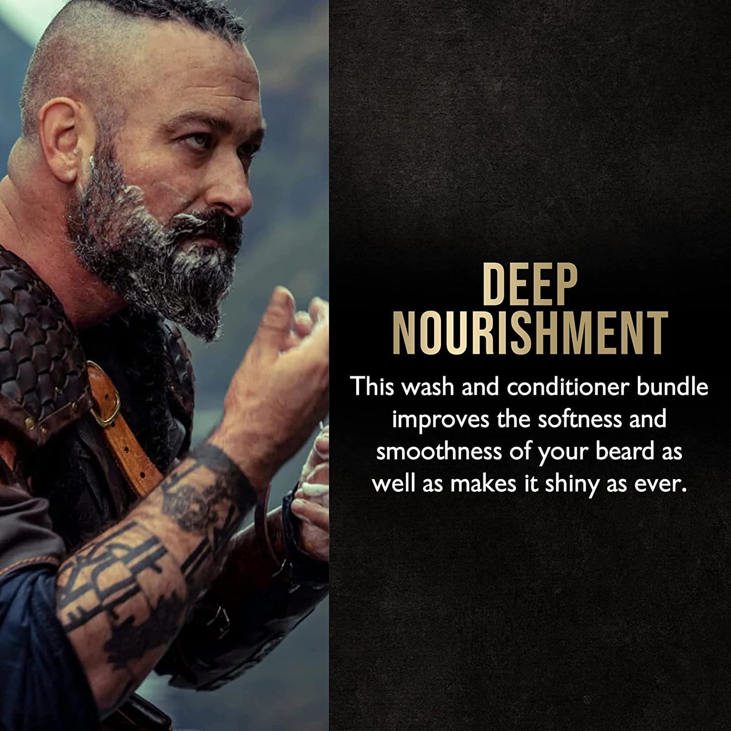 The Beard Struggle - Marksman's Beard Conditioner - Surtr's Fury, Platinum Collection - Nourish, Softens, & Strengthens Beard - Radiance Beard Beauty and Personal Care The Beard Struggle