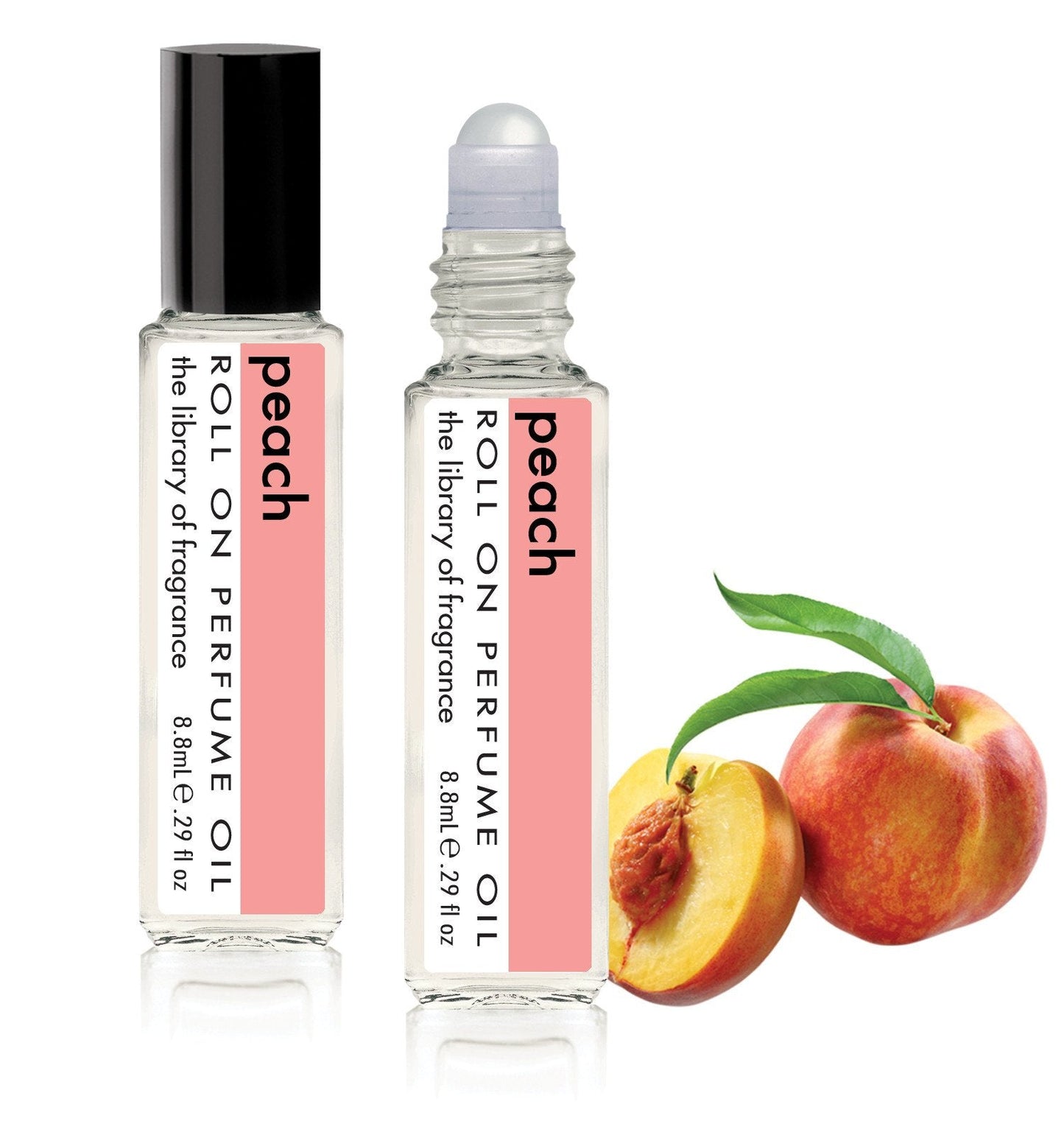 DEMETER Peach Roll On Perfume Oil, 0.33 Oz, Long-Lasting Beauty & Personal Care DEMETER