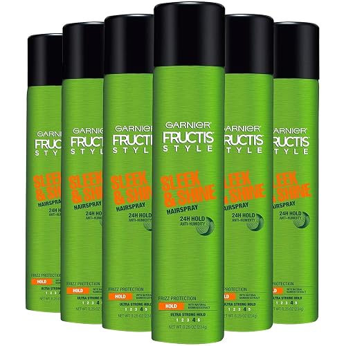 Garnier Fructis Style Sleek & Shine Hairspray All Hair Types, 8.25 Ounce (6-Pack) Beauty & Personal Care Garnier