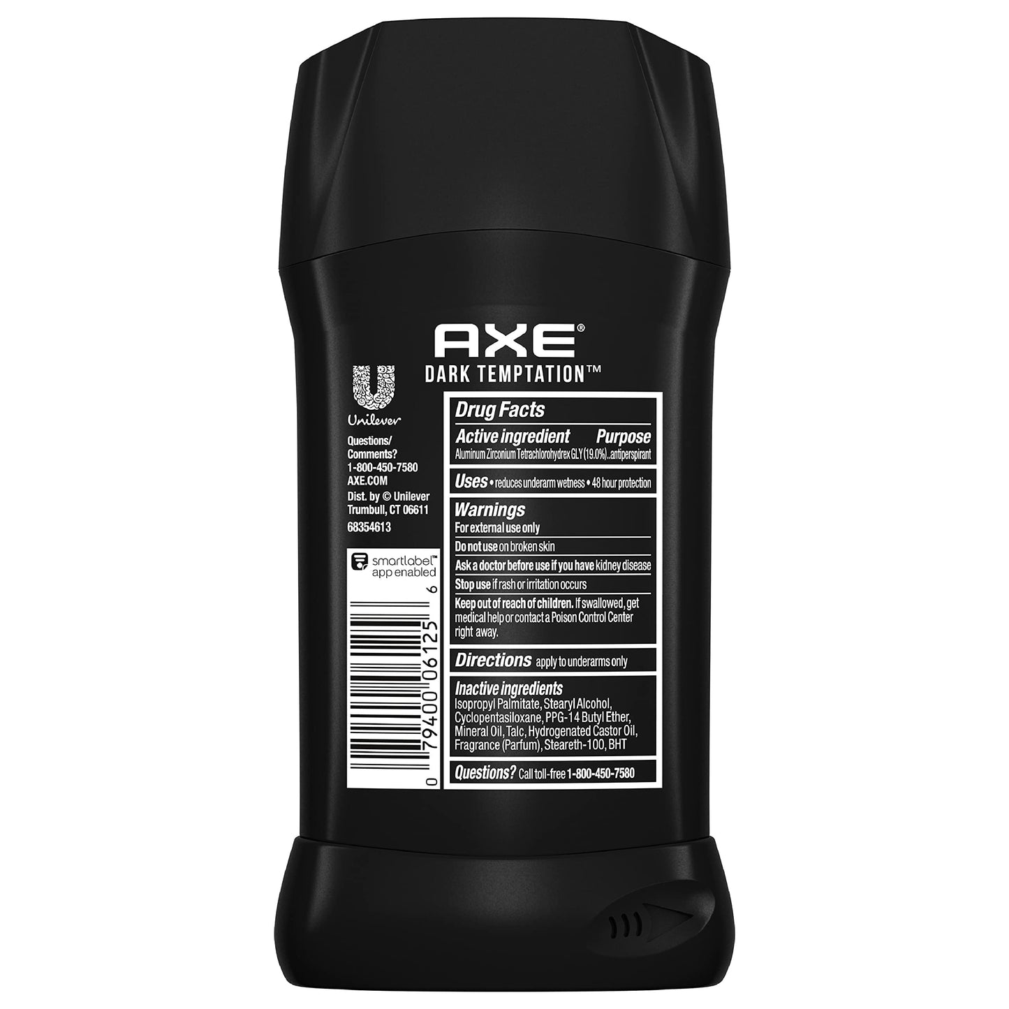AXE Antiperspirant Deodorant Stick for Men, Dark Temptation 2.7 Ounce (Pack of 6) Beauty and Personal Care AXE