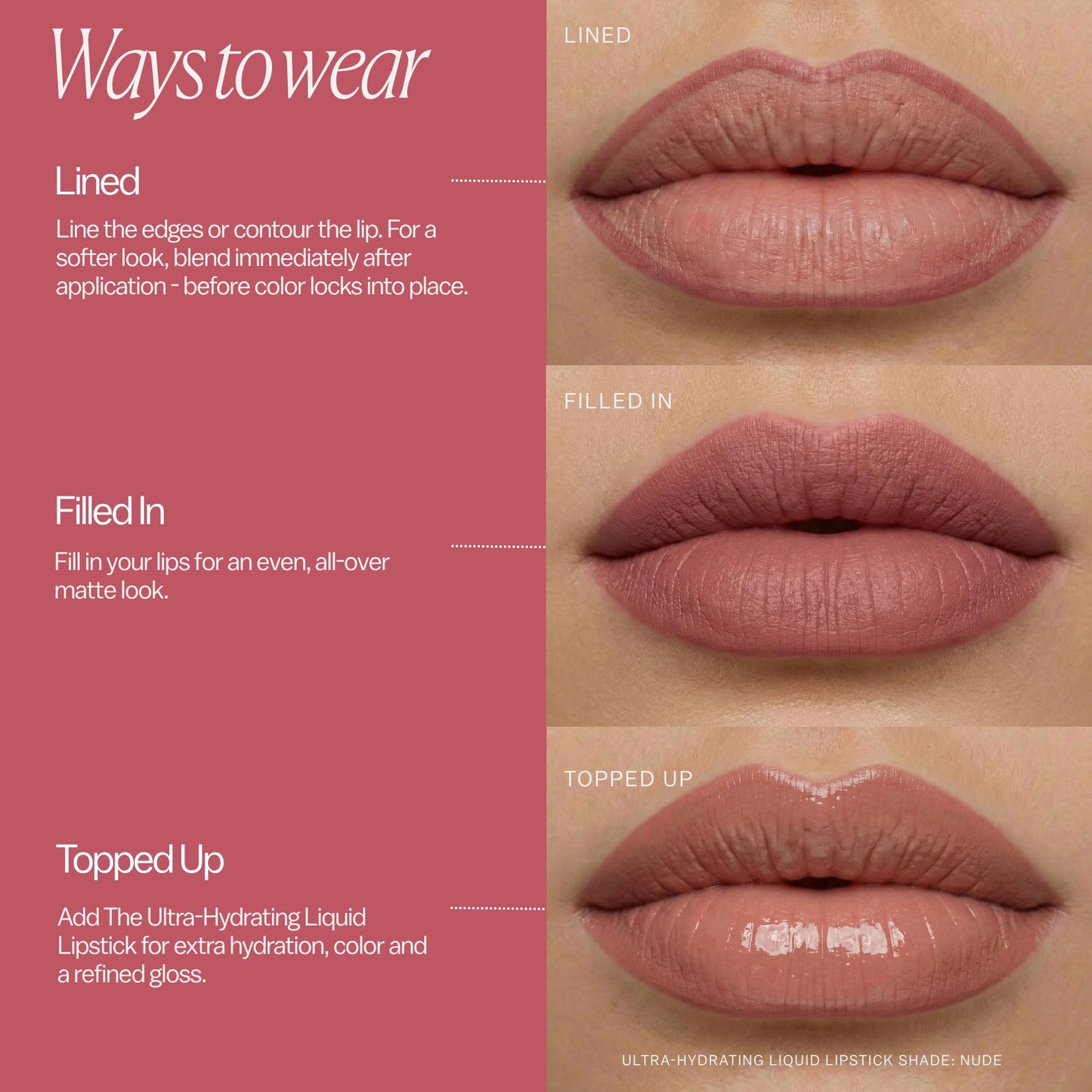 BASMA Beauty The Lip Lock Liner - Smudgeproof, Transfer-Proof, Waterproof Lip Liner | No Feathering, No Migration | 8-Hour Long-Wearing Formula | Beauty & Personal Care BASMA