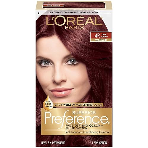 L’Oreal ParisSuperior Preference - 4R Dark Auburn (Warmer) 1 Each (Pack of 12) Beauty & Personal Care L'Oreal Paris