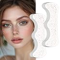 Wodelanle Glitter Freckles Face Tattoo, 24 Count Rose Gold Face Glitter Speckles Makeup Patches, Glow Up Makeup Patches, Cute Glitter Freckles Makeup Beauty & Personal Care Wodelanle