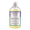 VITA VIE Body Wash, Lemon Scent, Antibacterial Soap for Hands and Forearms With Hazel, Willow Bark Extract, and Tea Tree Oil, Clean Nourishing Beauty & Personal Care VITA VIE