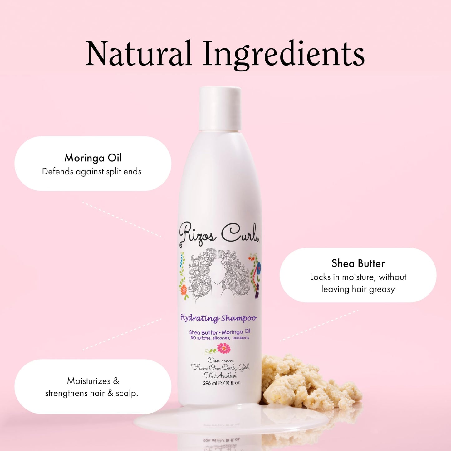 Rizos Curls Trio Bundle, Hydrating Shampoo & Deep Conditioner & Curl Cream Bundle, Gently Cleanse and Hydrate Curly Hair, Style & Define Curls Beauty & Personal Care Rizos Curls