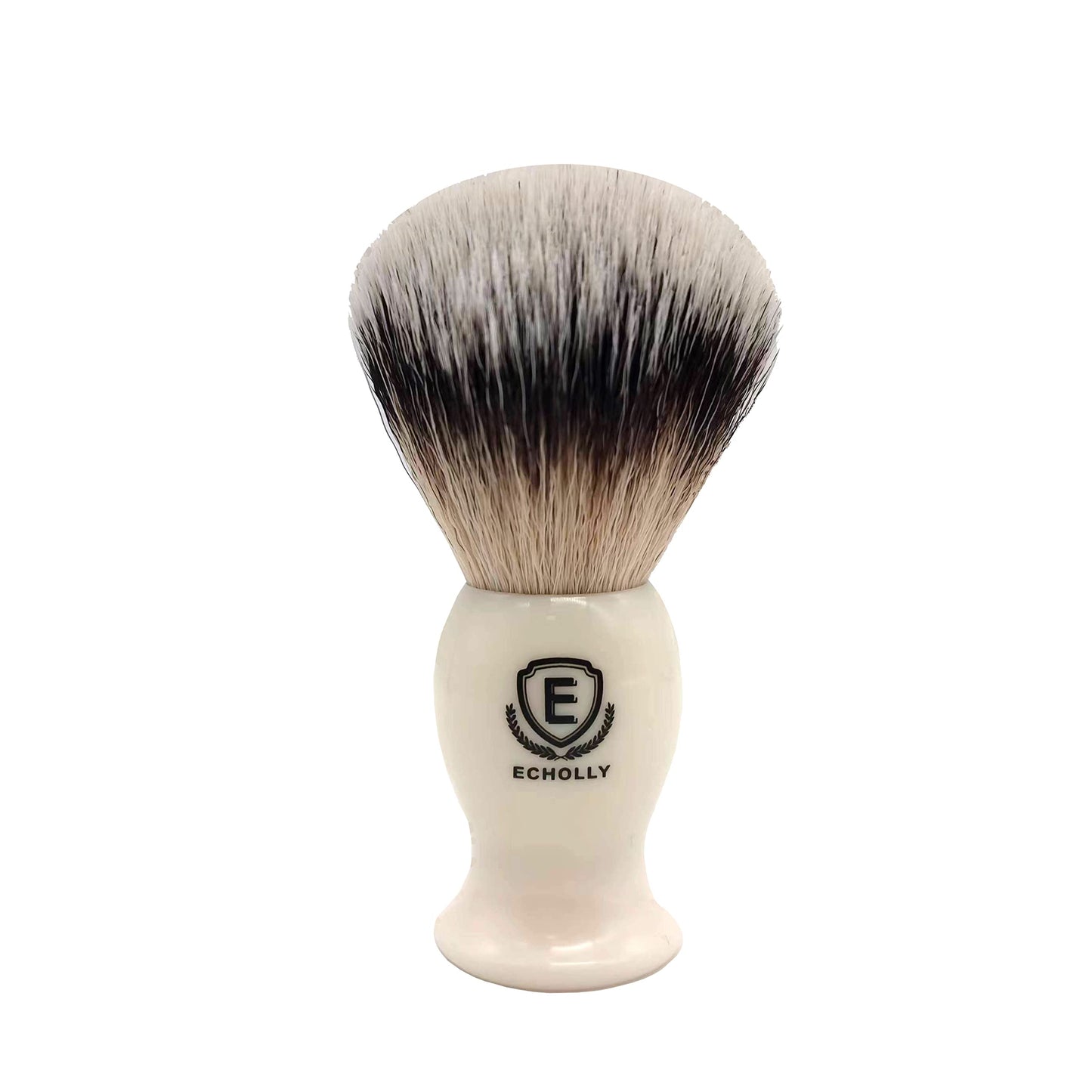 Premium Mens Shaving Brushes by Echolly-NO Shedding Bristle Shaving Brush for Men-Smooth Acrylic Handle Legacy Shave Brush-Rich and Fast Lather Beauty and Personal Care ECHOLLY