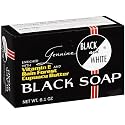 Black and White Black Soap, 6.1 oz (Pack of 5) Beauty & Personal Care Black and White