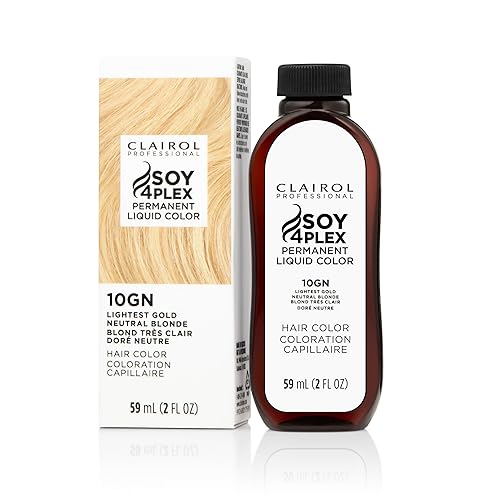 Clairol Professional Permanent Liquicolor, 10GN Lightest Gold Neutral Blonde, 2 Fl Oz - Packaging May Vary Beauty & Personal Care Clairol Professional