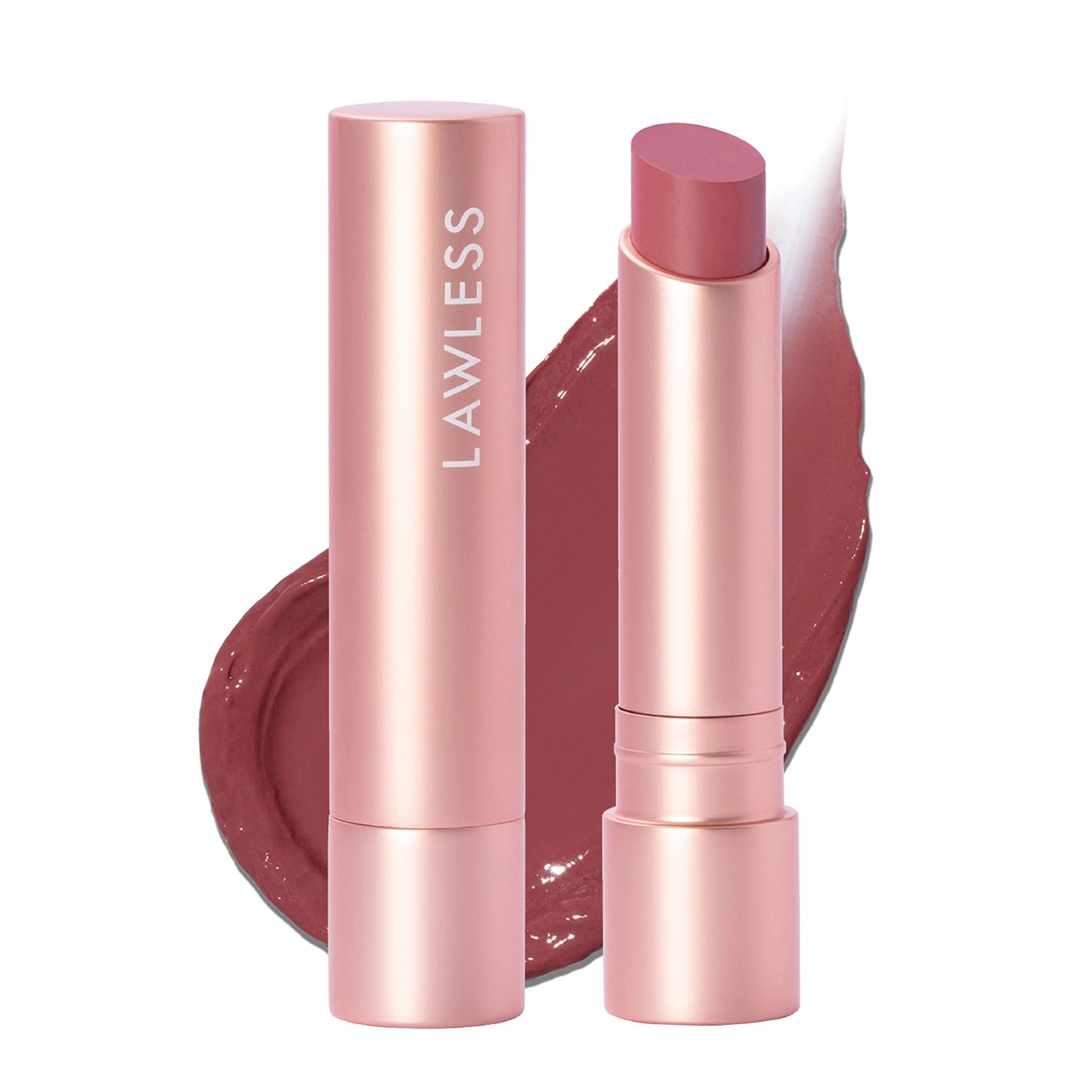 Lawless Forget the Filler Lip Plumping Line Smoothing Tinted Balm - Posey - Premium Tinted Lip Balm with Natural Ingredients to Plump and Smooth Lips Beauty & Personal Care Lawless