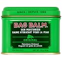 Bag Balm Vermont's Original Moisturizing for Dry Skin, Chapped Lips, Cracked Heels, Dog Paw Pads + More. 118 ml (4 oz) Tin (1) Beauty & Personal Care Bag Balm