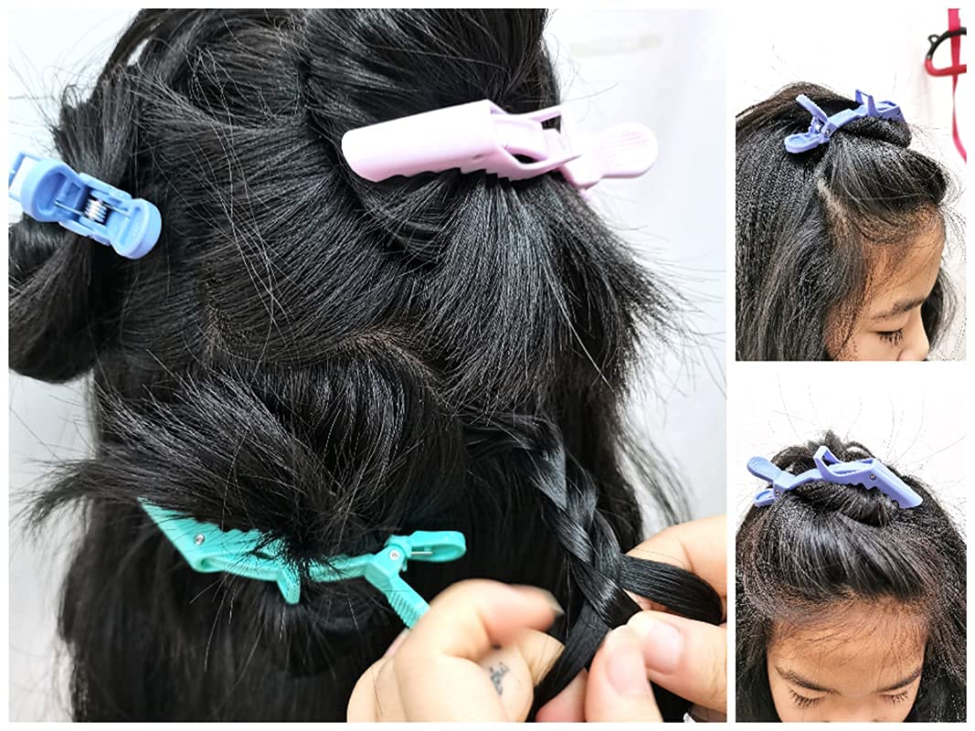 SINNKY Candy Color Alligator Hair Clips for Styling Sectioning, Wide Teeth & Durable Hair Salon Crocodile Hairpin Wide Teeth & Double-Hinged Design Beauty & Personal Care SINNKY