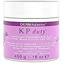 DERMAdoctor KP Bump Eraser Body Scrub with 10% AHAs + PHAs for Keratosis Pilaris, Dry, Rough, and Bumpy Skin, Dermatologist Formulated Exfoliating Beauty & Personal Care DERMAdoctor