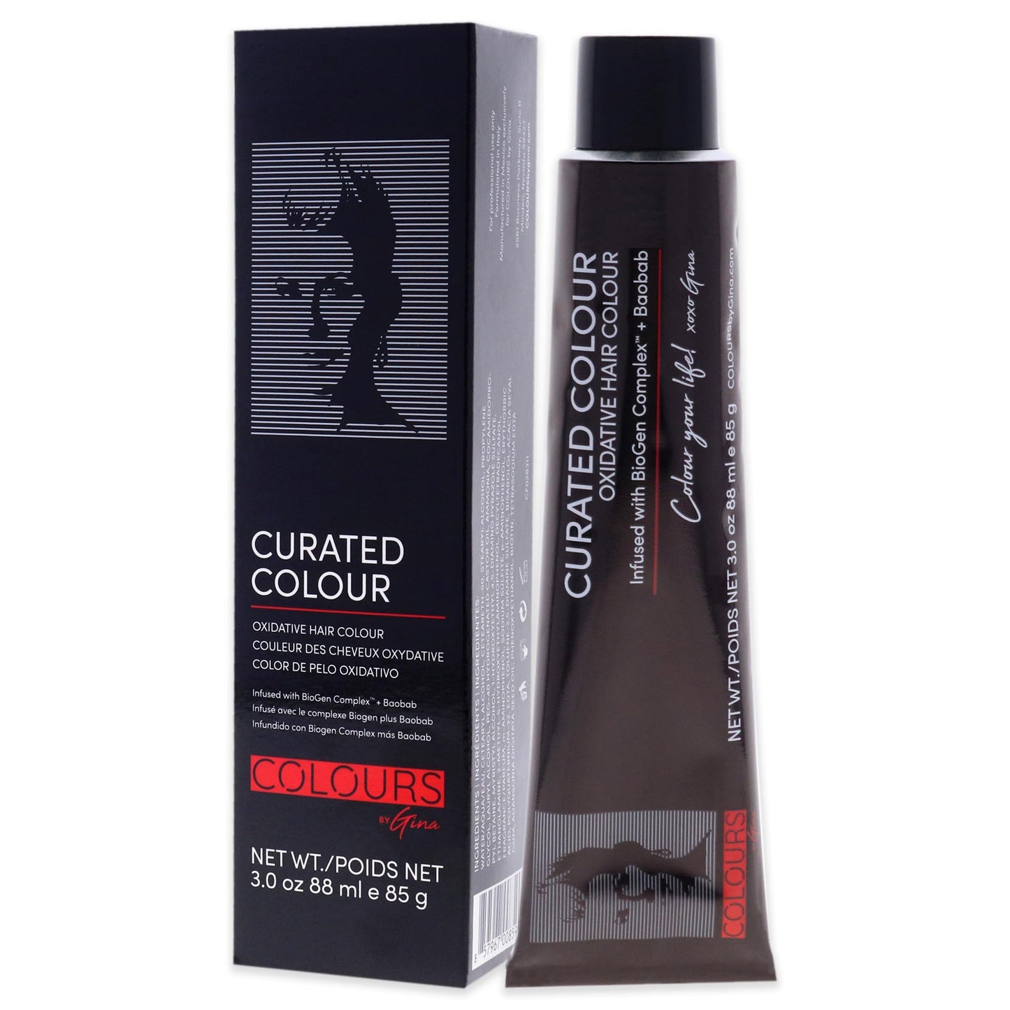 Colours By Gina Curated Colour - 7.6-7R Reddish Blonde by Colours By Gina for Unisex - 3 oz Hair Color Beauty & Personal Care Colours By Gina
