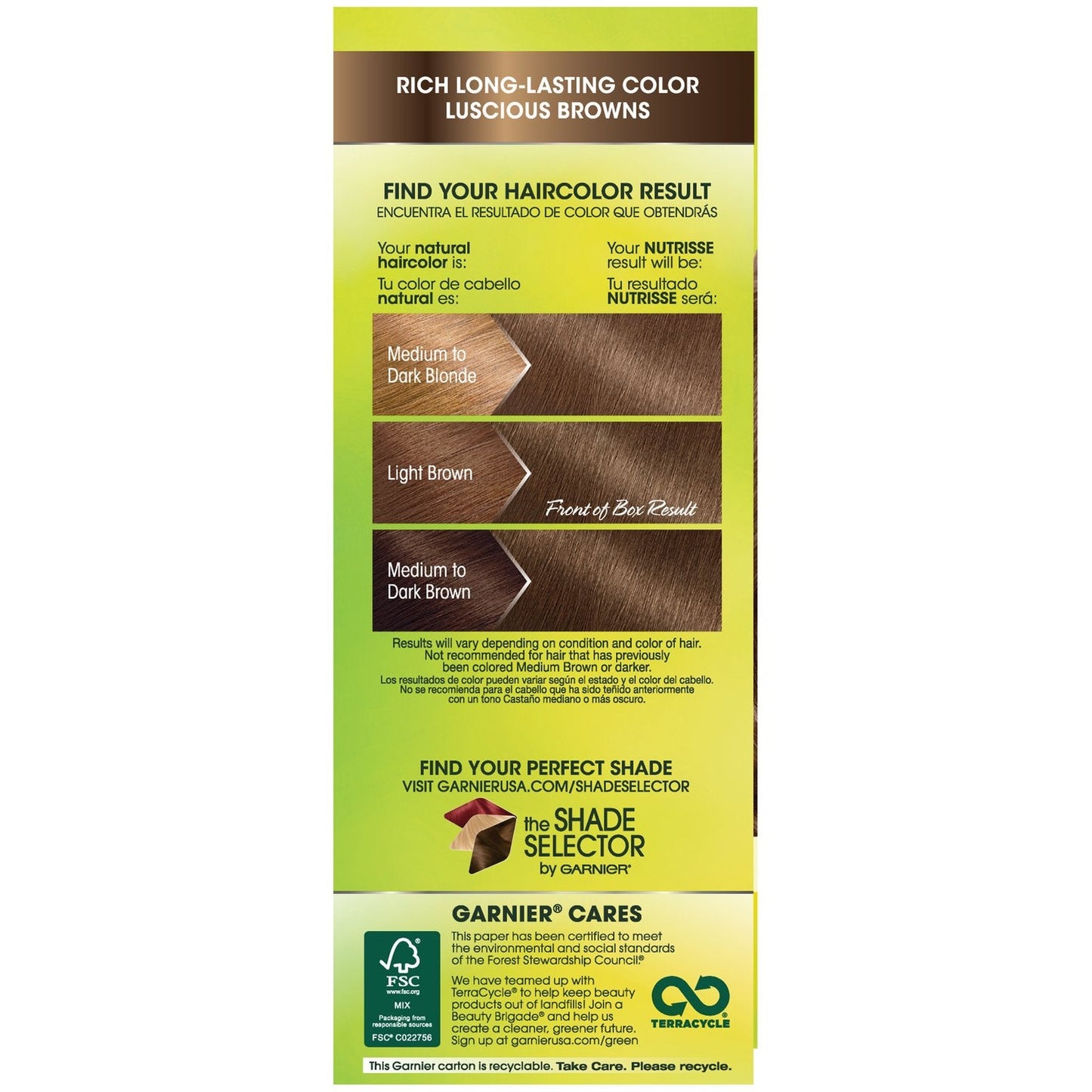 Garnier Nutrisse Nourishing Color Creme 61 Light Ash Brown (Mochaccino) Beauty & Personal Care Garnier