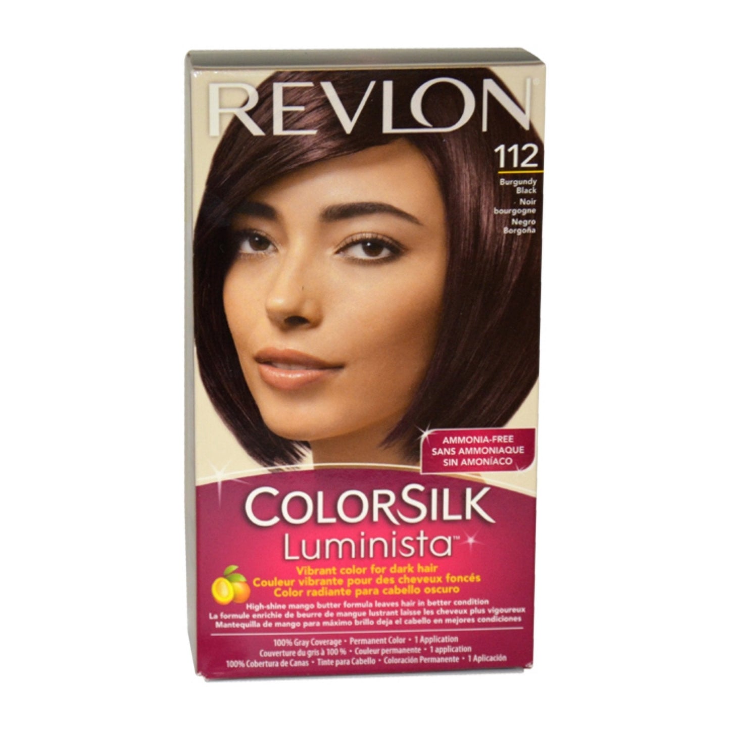 Revlon ColorSilk Luminista Haircolor, Burgundy Black Beauty & Personal Care REVLON