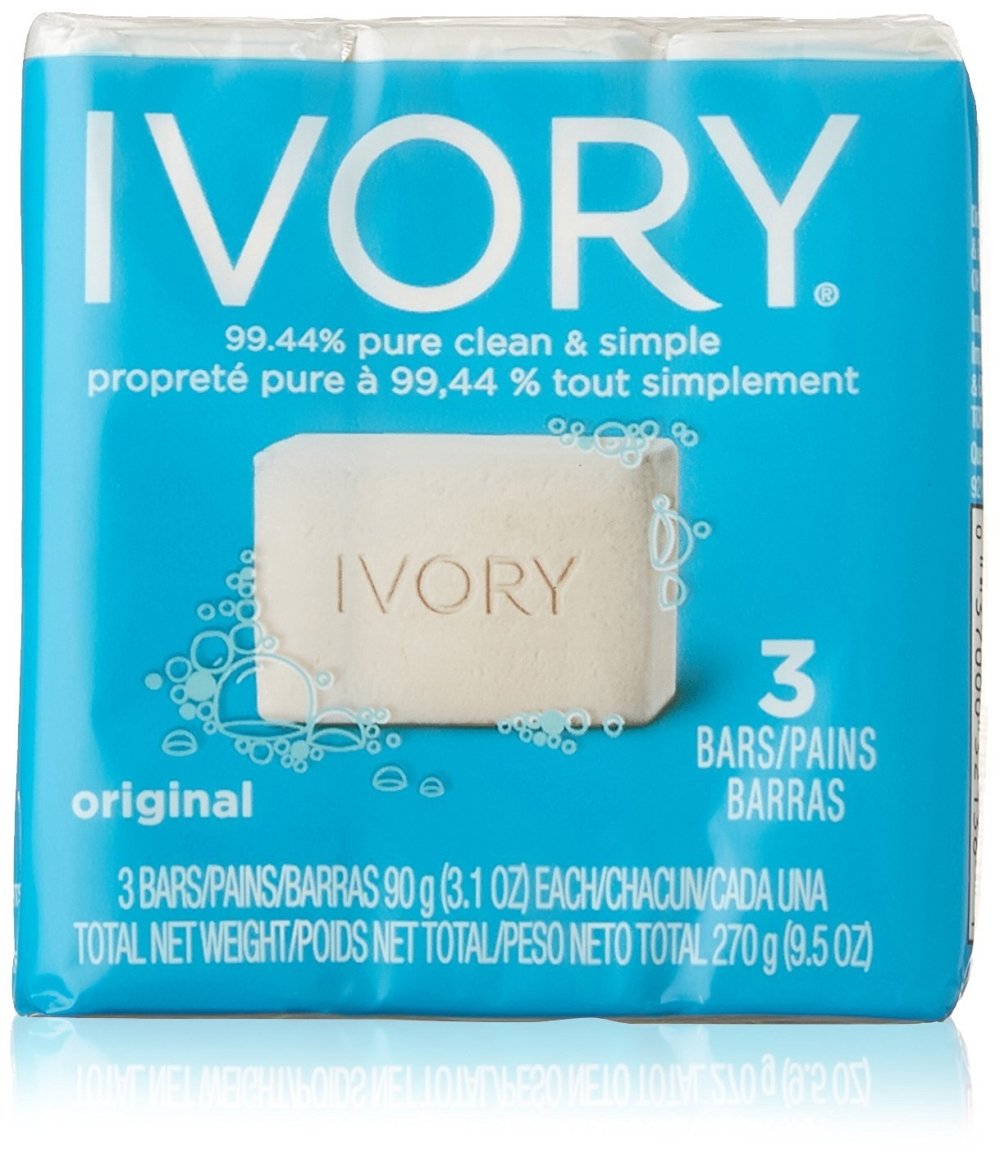 Ivory Soap Simply Ivory 3 Bars 3.1 Ounce Each (Value Pack of 24) Beauty & Personal Care Ivory