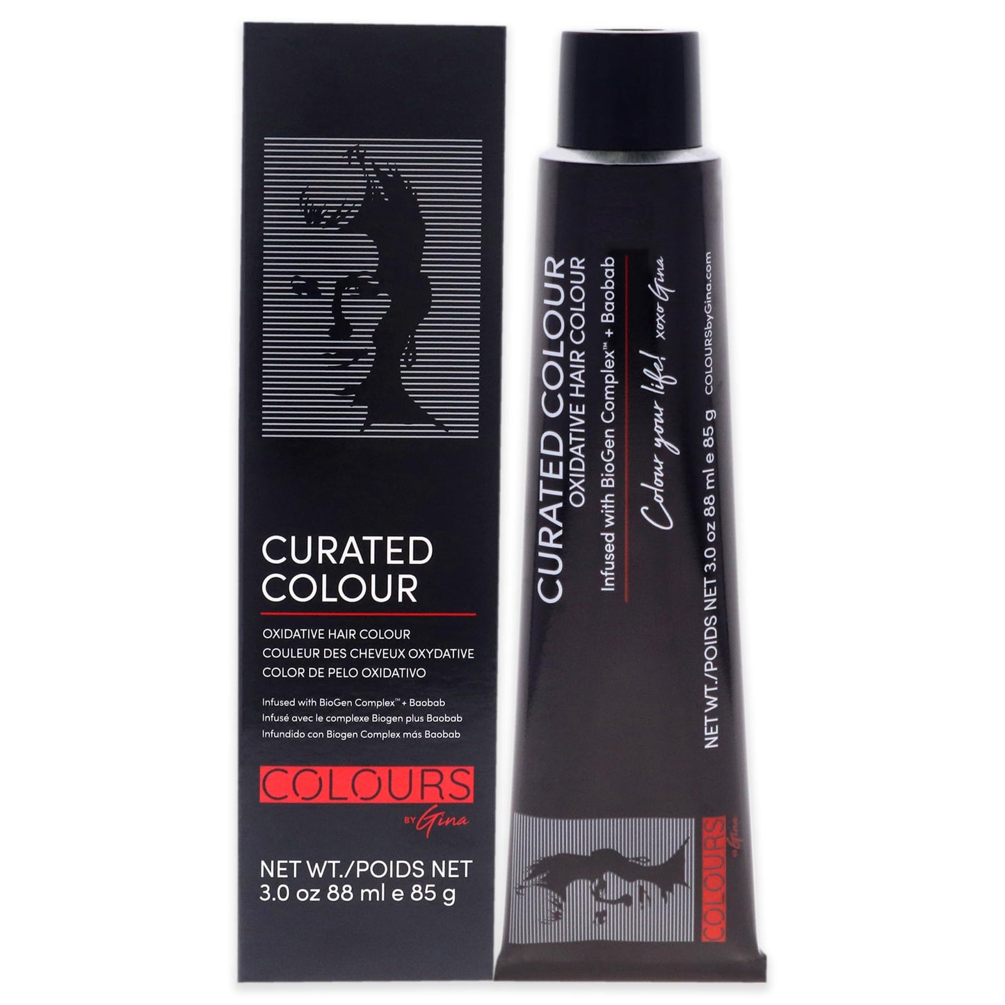 Colours By Gina Curated Colour - 6.6-6R Dark Reddish Blonde by Colours By Gina for Unisex - 3 oz Hair Color Beauty & Personal Care Colours By Gina