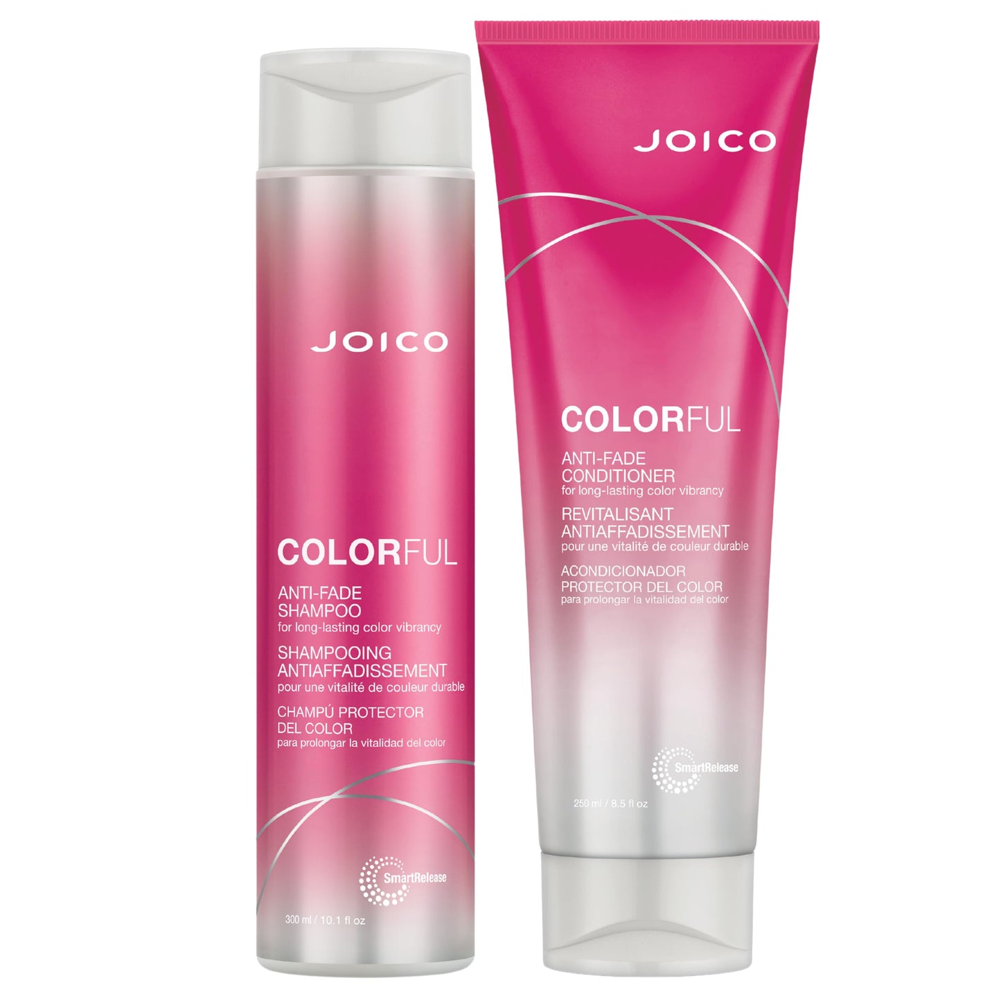 Joico Colorful Anti-Fade Shampoo and Conditioner Set Preserve Hair Color Long-Term Vibrancy For Color-Treated Hair Beauty & Personal Care Joico