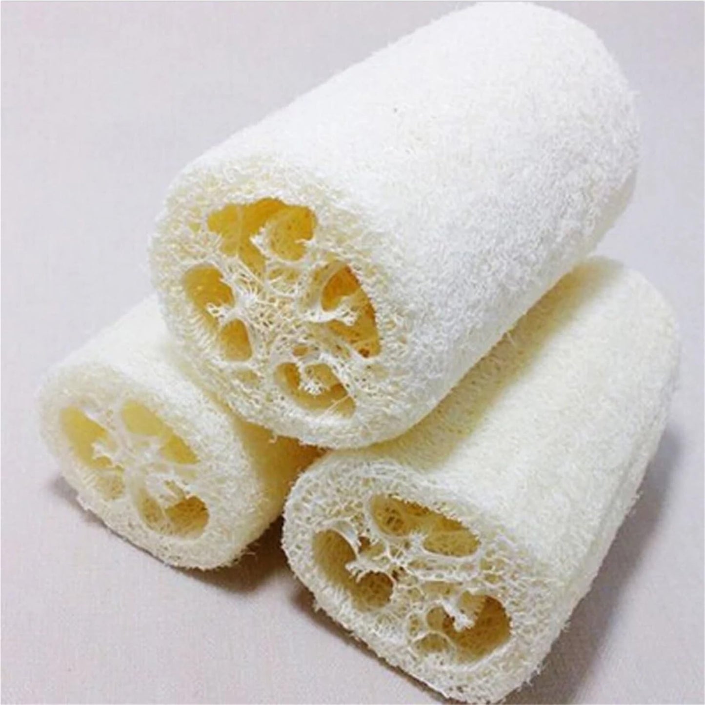 Yianntro 6pcs Natural Loofah Loofa Bath Body Shower Sponge Kitchen Cleaing Scrubber Scrub Pad Beauty and Personal Care Yianntro