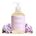 Deep Steep Liquid Hand Wash, Lilac Blossom, 17.6 oz - Moisturizing Cleanser with Olive Oil, Aloe Vera, Glycerin & Hyaluronic Acid - Vegan, Clean Beauty & Personal Care Deep Steep
