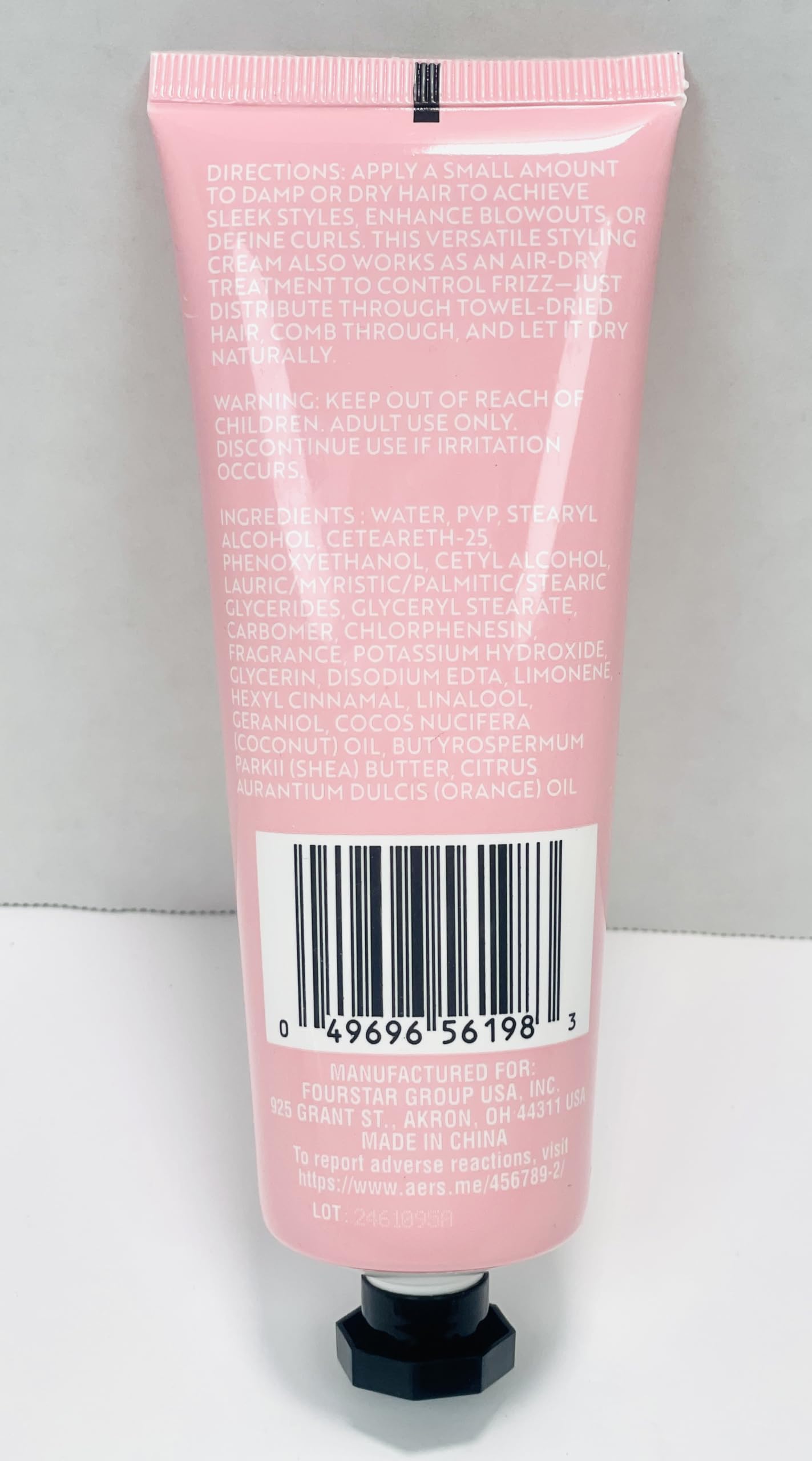 b.pure Styling Cream for Smooth Styling, Moisturizing, Frizz Control, Shiny Curls, 3.5 oz Beauty & Personal Care b.pure