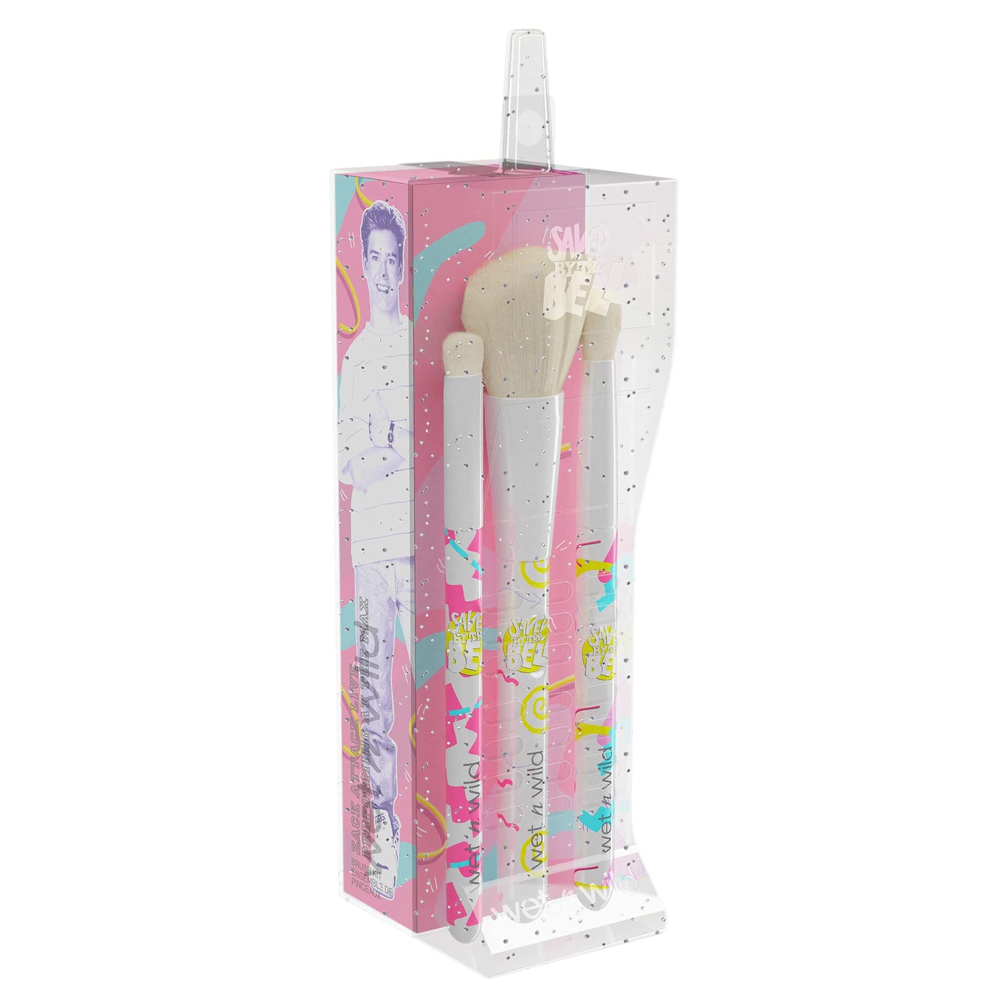 wet n wild Saved By The Bell Zack Attack Live Performing at the Max Brush Set, Makeup Brush Set with Case,1114546 Beauty & Personal Care wet n wild