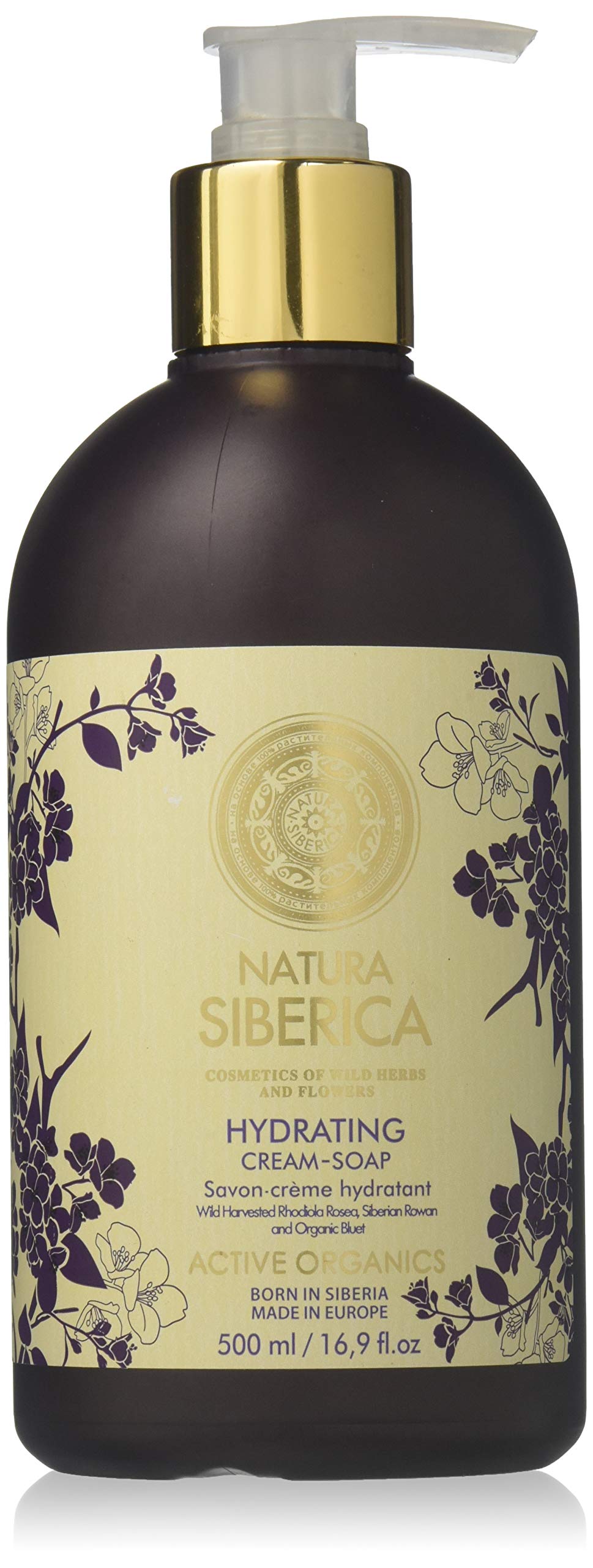 NATURAL & ORGANIC Moisturizing Soap with extracts of iris, royal lilies and roses dahurica 500ml Beauty & Personal Care Natura Siberica